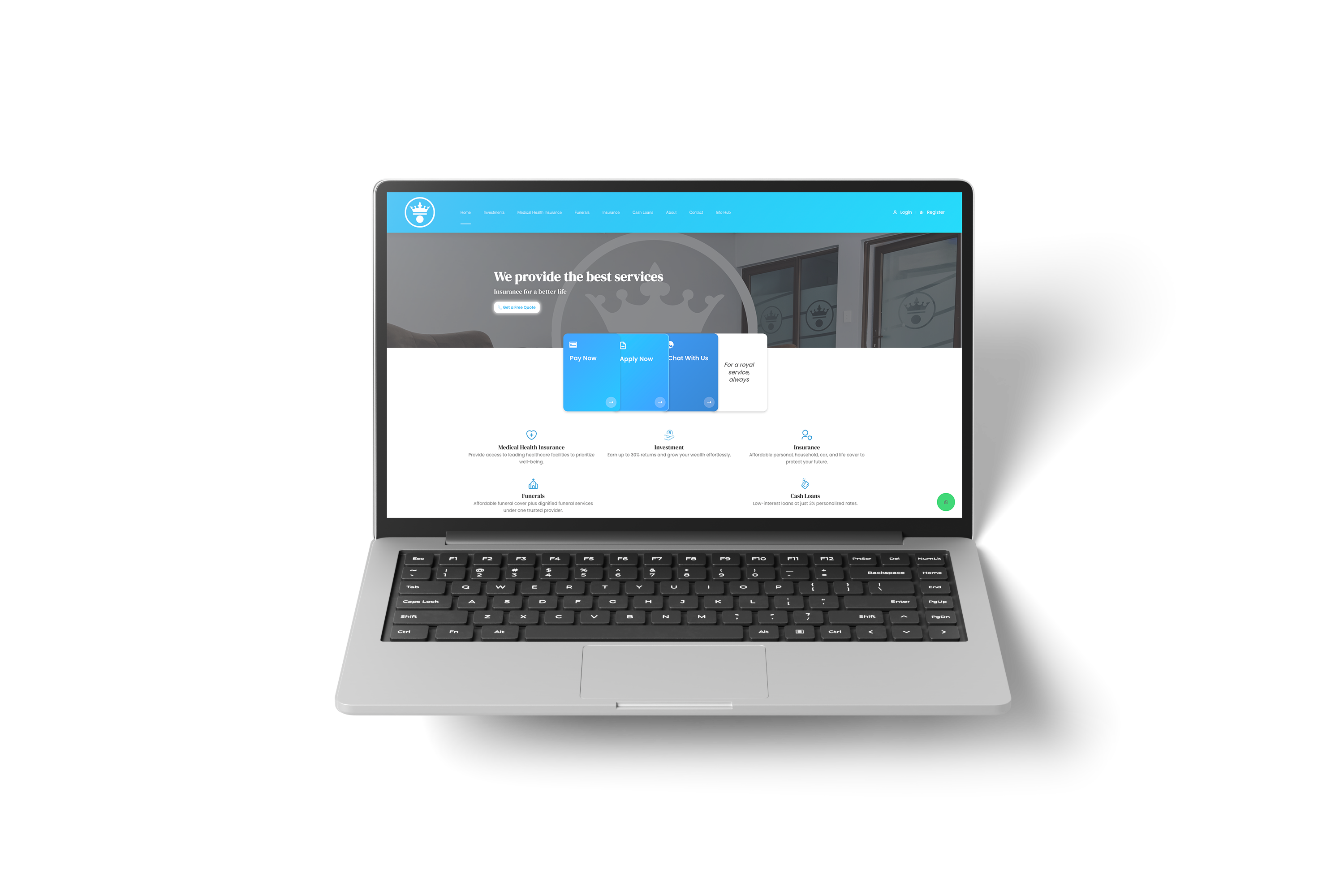 Kingdom Blue Funeral