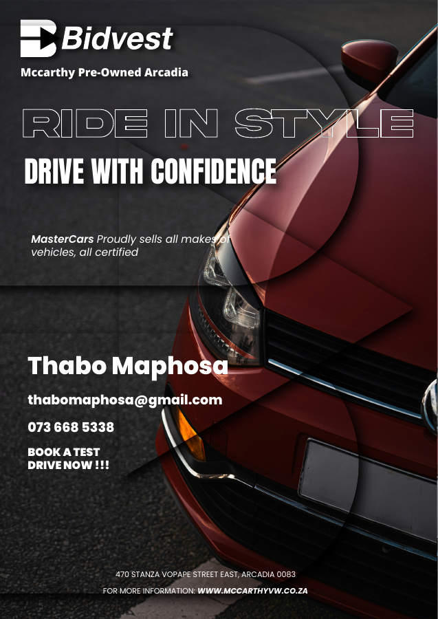 Bidvest McCarthy Pre-Owned Flyer cover